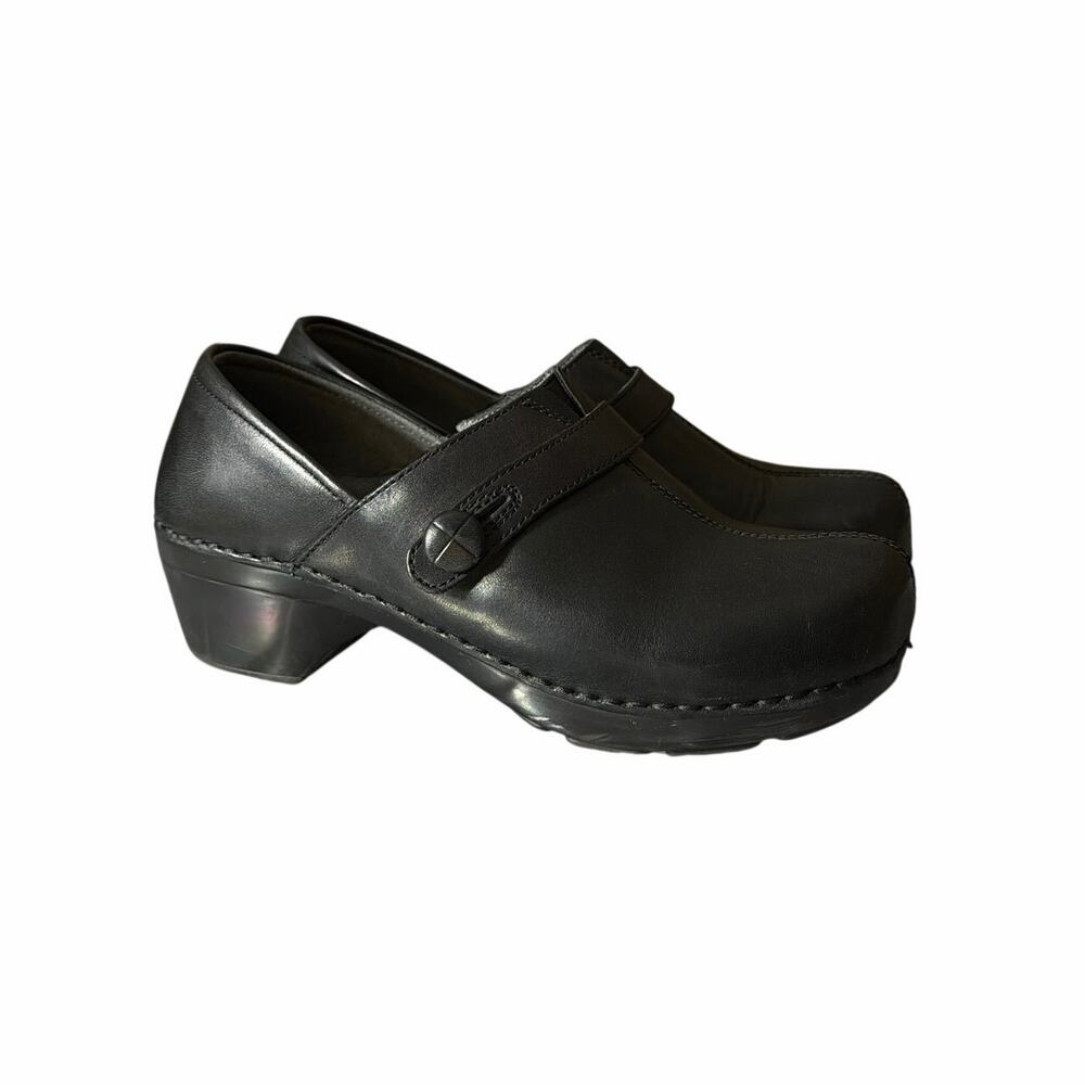 Dansko Pro Women Brown Leather Clogs Nursing Work Comfort Shoes Size 38 / 7.5